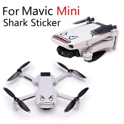 ‘；【-【 For Mavic Air 2 Sticker For Mavic Mini Accessories For Mavic 2 Pro Spark For Mavic Air Body Shark Sticker Aircraft  New Dropship