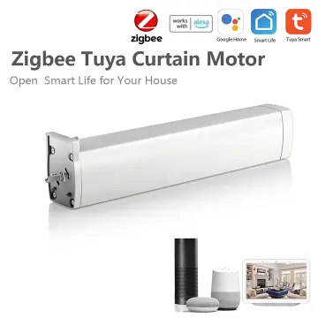 Smart Automatic Rail Motorized Curtain Opener Zigbee Curtain Motor