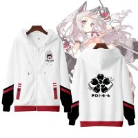 เสื้อคอสเพลย์มีฮู้ด3d Game Azur Lane เสื้อมีซิปสำหรับผู้ชายและผู้หญิงเสื้อเสื้อแจ็คเก็ตมีฮู้ดกีฬาแฟชั่นอะนิเมะแขนยาวเสื้อกันหนาวมีฮู้ดยอดนิยม