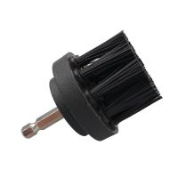 +【‘ 2/3.5/4/5 Black Disc Drill Brush Attachment Power Hard Bristle Scruer For Polisher Bathroom Cleaning Kit With Extender