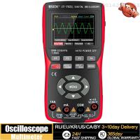 เครื่องมือ2in1มัลติมิเตอร์ออสซิลโลสโคปดิจิตอล48msa/s Oscilloscope แบนด์วิธ10Mhz 9999นับ RMS จริง2.8นิ้ว IPS จอแสดงผลสีมัลติเมโทรที่มีแรงดันไฟฟ้าความต้านทางกระแสไฟฟังก์ชันการวัดความถี่ไดโอดตัวเก็บประจุ