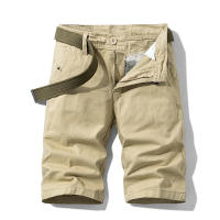 Summer Mens Casual Pants Shorts Multi-Pocket Pants Cargo Shorts Mens Khaki Cotton Multicolor Cargo Pants 2022 Clothing 36 38