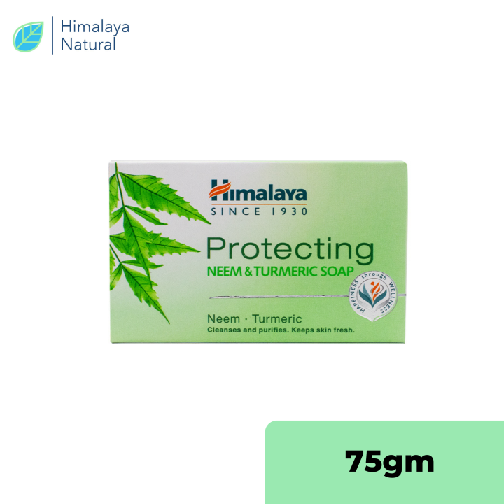 Himalaya Neem and Turmeric Soap 75gm Lazada