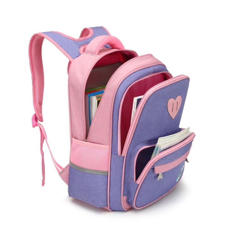 okkid-กระเป๋านักเรียนกระเป๋าสะพายหลังนักเรียนหญิงน่ารักสำหรับเด็ก-กระเป๋าหนังสือเด็กนักเรียนประถมน่ารักสำหรับเด็กผู้หญิงของขวัญปีใหม่ขายส่ง