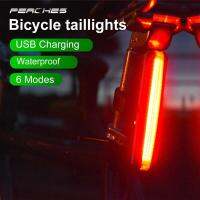 2023 NEW Bicycle Rear Light 300 Lumen USB Rechargeable Waterproof MTB Bike Taillight Ciclismo Luz Trasera Bicicleta Bicycle Accessories