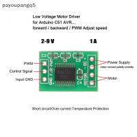 payoupangq5?Gift?Cheap? แผงวงจรวงจร PCB ขนาด3.3V 5V ตัวควบคุมความเร็ว PWM แบบย้อนกลับสำหรับ Arduino MCU