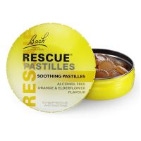 Bach Original Flower Remedies RESCUE PASTILLES (Orange &amp; Elderberry)