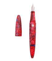 LIY (อยู่ในตัวคุณ) FUTURE Series Awesome Resin Fountain Pen Red Flame Schmidt Eff Nib Writing Ink Pen For Gift Collection