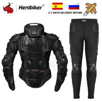 HEROBIKER Motorcycle Jackets Motorcycle Armor Racing Body Protector Jacket Motocross Motorbike Gear Neck Protector