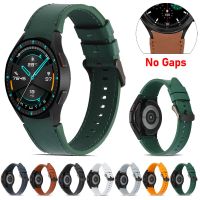 No Gaps Wrist Strap for Samsung Galaxy Watch4 Classic 42mm 46mm Leather Band for Watch4 44mm 40mm Replaceable Bracelet Watchband