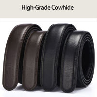 Fashion Mens Belt 2022 Genuine Leather Headless Automatic Buckle Belt Strip Casual Youth Leather Headless Genuine Trousers Belt