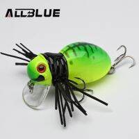 Fatblue FATSO SPIDER Topwater Crankbait ตื้น41MM 6.2G เหยื่อตกปลาปลอมแมลงกลิ้งเหยื่อน้ำจืดเบสหอกต่อสู้