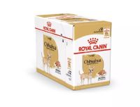 Royal Canin Chihuahua in Loaf อาหารชนิดซอง สำหรับสุนัขพันธุ์ชิวาว่า อายุ8เดือนขึ้นไป ขนาด85กรัม x 12ซอง (1กล่อง)​