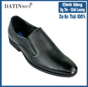 Giày Tây Nam Công Sở Da Bò Thật DATINNOS Đen - AV5068
