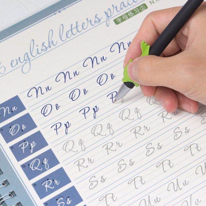 【Spot Goods】2pcs English Copybook Exercise Book 1pen Practice Circular