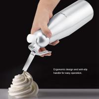 เครื่องตีครีมวิปครีมแบบพกพาขนาด 1000 มล. Foamer Dessert Tool