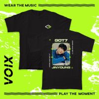 【New】คอตต้อนคอกลมเสื้อยืด พิมพ์ลาย Kpop GOT7 "HOMECOMING" JayB Mark Jackson Jinyoung Youngjae Bambam Yugyeom สําหรับผู้ชายS-5