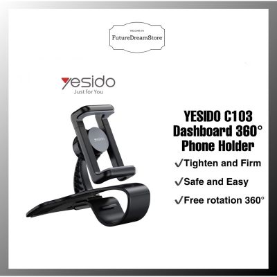 Yesido ที่วางโทรศัพท์ในรถยนต์ 360 องศา (ที่วางโทรศัพท์ในรถยนต์) C103