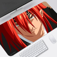 Bleach อะนิเมะแผ่นรองเมาส์เล่นเกม XL ขนาดใหญ่บ้านใหม่ M Ousepad XXL แป้นพิมพ์แผ่นรองเมาส์สำนักงานซอฟท์ธรรมชาติยางแล็ปท็อปแผ่นรองเม้าส์