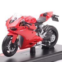 Maisto โมเดล1/18 Ducati 1199 Panigale R รถมอเตอร์ไซค์ Diecasts &amp; รถของเล่นจำลองการแข่งขันจักรยานของขวัญสำหรับเด็กสีแดง