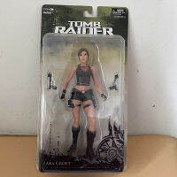 NECA รูป Tomb Raider Underworld Lara Croft Action Figure ของเล่น18ซม. ชั้นวางหนังสือเครื่องประดับคริสต์มาสสำหรับเด็ก