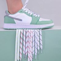 120 140cm Tie Dye Shoelaces Cartoon Printing Fashion Women Men Shoes Laces High-top Canvas Sneakers Shoelace Flats Shoelaces