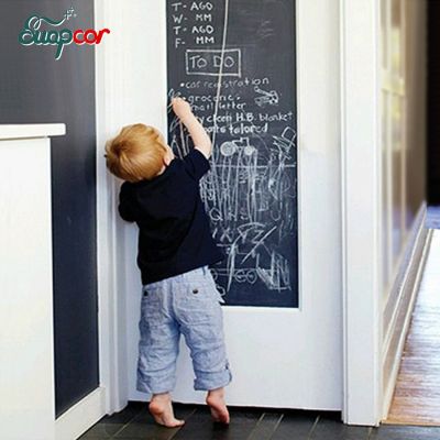ELEGANT Chalk Board กระดานดำสติ๊กเกอร์ติดผนังที่ถอดออกได้ไวนิล Draw Decal โปสเตอร์ Self Adhesive วอลล์เปเปอร์ภาพจิตรกรรมฝาผนัง Kids Room Office Home Decor