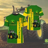 2023 In stock 3D All Over Printed John Deere T-shirt for men women and children summer short Top，Contact the seller to personalize the name and logo