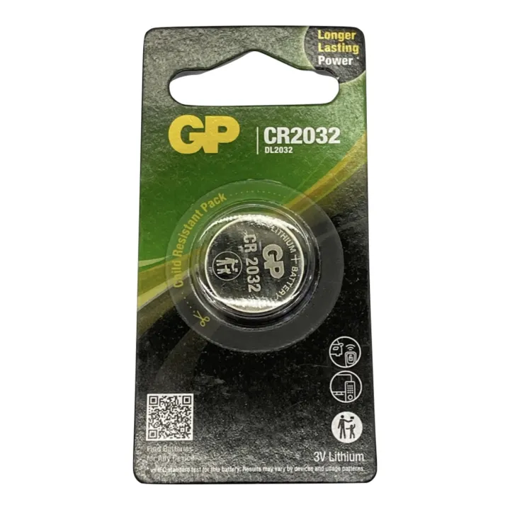 ถ่านกระดุม GP CR2032 3V แพคก้อนเดียว ของแท้ | Lazada.co.th