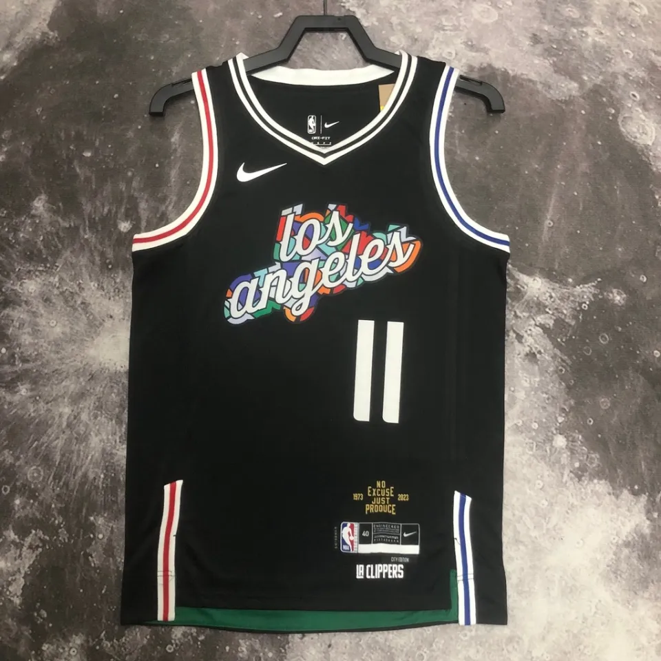 Los Angeles Clippers 2 Kawhi Leonard 2022-23 City Edition Black