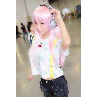 อะนิเมะ Super Sonico ชุดหูฟัง SUPERSONICO คอสเพลย์อุปกรณ์เสริม Headwear headband EVA PVC หูฟังคอสเพลย์ props ของเล่นหูฟัง