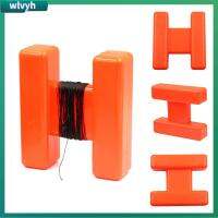 WLVYH ลอยสีขาวเอ็นตกปลาหมุนเครื่องหมาย H สำหรับตกปลาคาร์พบล็อก H สายอุปกรณ์เอ็นตกปลา