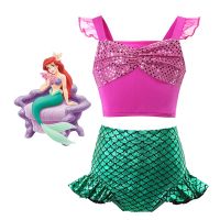 【CC】 Swimsuit Frozen Vestido Snow Brithday Costume