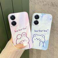 เคส Y77สำหรับ VIVO เคสซิลิโคนลายการ์ตูน VIVOY77นิ่มเคสด้านข้างภาพวาดสีน้ำมันฝาหลัง