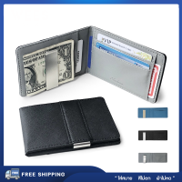 กระเป๋าสตางค์ Money clip ที่หนีบธนบัตร กระเป๋าบัตร กระเป๋าหนีบแบงค์ ใส่บัตรได้ 6 ช่อง BY WEES STORE