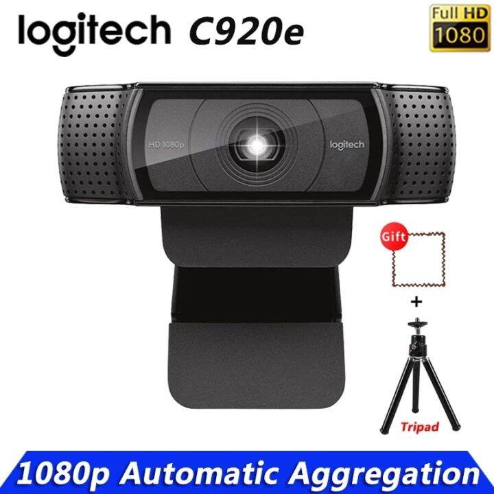 Logitech C922pro Originalc920e Pro เว็บแคม HD 1080P กล้อง Usb 1080P ...