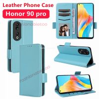 เคสหน้ังกลับมือถือสำหรับ Huawei Honor 90 Pro Lite 90pro 90Lite เคส Honor90pro 2023 Honor90lite ฉากยึดแม่เหล็กเคสฝาหลังกันกระแทก