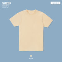 TWENTYSECOND เสื้อยืดแขนสั้น รุ่น Super Soft Cotton Tee - สีเบจ / Beige