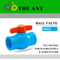 บอลวาล์วพีวีซี THE BEE สีน้ำเงิน ประตูน้ำ วาล์วน้ำ Ball Valve PVC