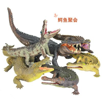 [crocodile toy] simulation animal models boar wild zoo crocodile Nile crocodile crocodile boy gift