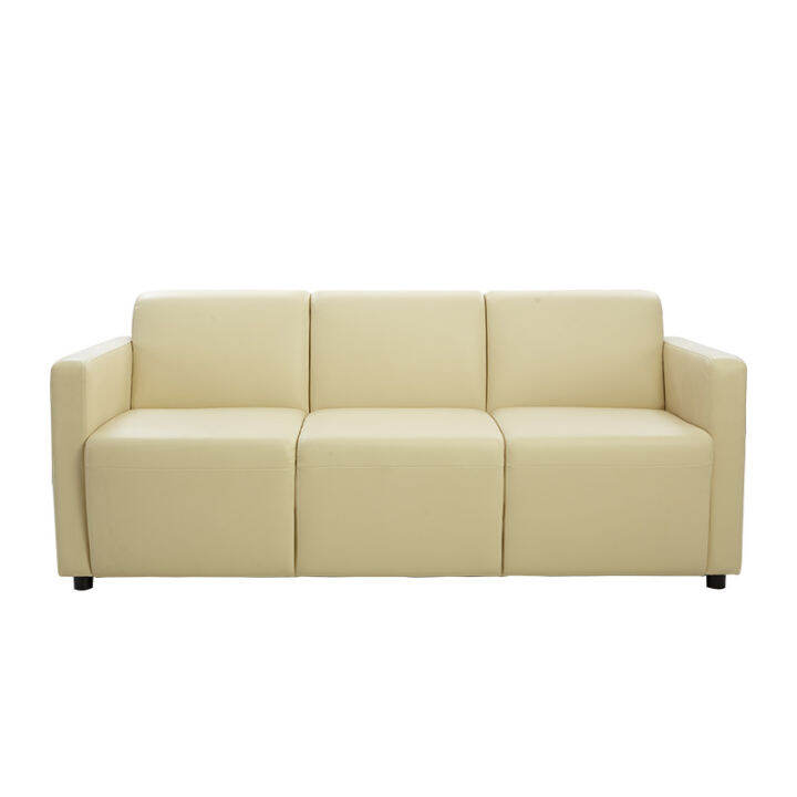 modernform-โซฟา-รุ่น-freddy-ขนาด-3-ที่นั่ง-หุ้มหนังสังเคราะห์สีครีม