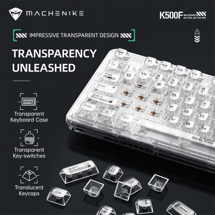 machenike-k500f-คีย์บอร์ดกลแบบใส-gasket-mount-80-81-คีย์ฟอร์มแฟกเตอร์-rgb-backlit-แบบถอดเปลี่ยนได้-ลดเสียงรบกวน-คีย์บอร์ดเกมแบบมีสาย-mechanical-keyboard