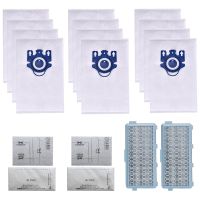 HEPA Filter Motor Protection Dust Bags for Miele Vacuum Cleaner Bags 3D GN S5000 S8000 Complete C2 C3 S5 S8 SF-50 Parts