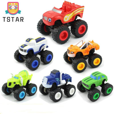 TS【ready Stock】Flame Machine Car Model Toys Children Funny Off-Road Vehicle Toys For Boys Birthday Christmas Gifts【cod】