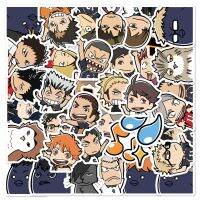 hot【DT】 10/30/40Pcs Anime Haikyuu Stickers Cartoon for Laptop Diary Car Notebook Scrapbook Decoration Kid