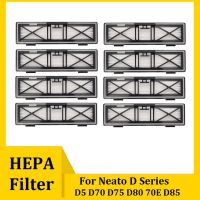 10Pcs Washable Filter Vacuum Cleaner Filters HEPA Filter for Neato Botvac Connected D Series D5 D70 D75 D80 70E D85 Vacuum Cleaner Filters Replacement