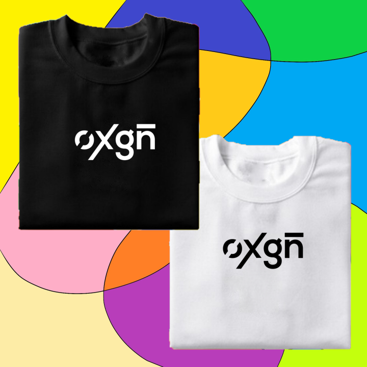 New TShirt Oxgn Word Design Lazada PH