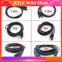 KYLE Wild Shop Audio Extension Cord 3.5 Stereo AUX jack 3.5mm Cables Vehicle connecting Line Male to Male 1.5m/3m/5m