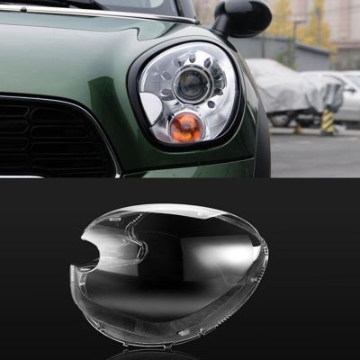 Left Side Car Headlight Lamp Shade Transparent Head Light Cover HeadLight Shell for BMW Mini R60 2011-2016