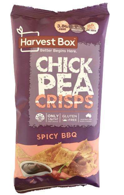 Harvest Box Spicy Barbeque Chickpea Crisps 85g (Made in Australia ...